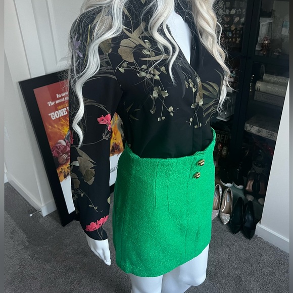 Zara tweed skirt size xs - Picture 2 of 6